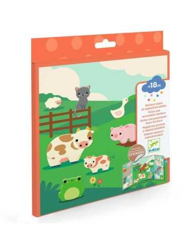 Stickers / Les Animaux de la Ferme - MATÉRIEL & ACCESSOIRES - DJECO