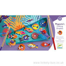 JEU MAGNETIQUE FISHING GRAPHIC - JEUX POUR ENFANTS - DJECO