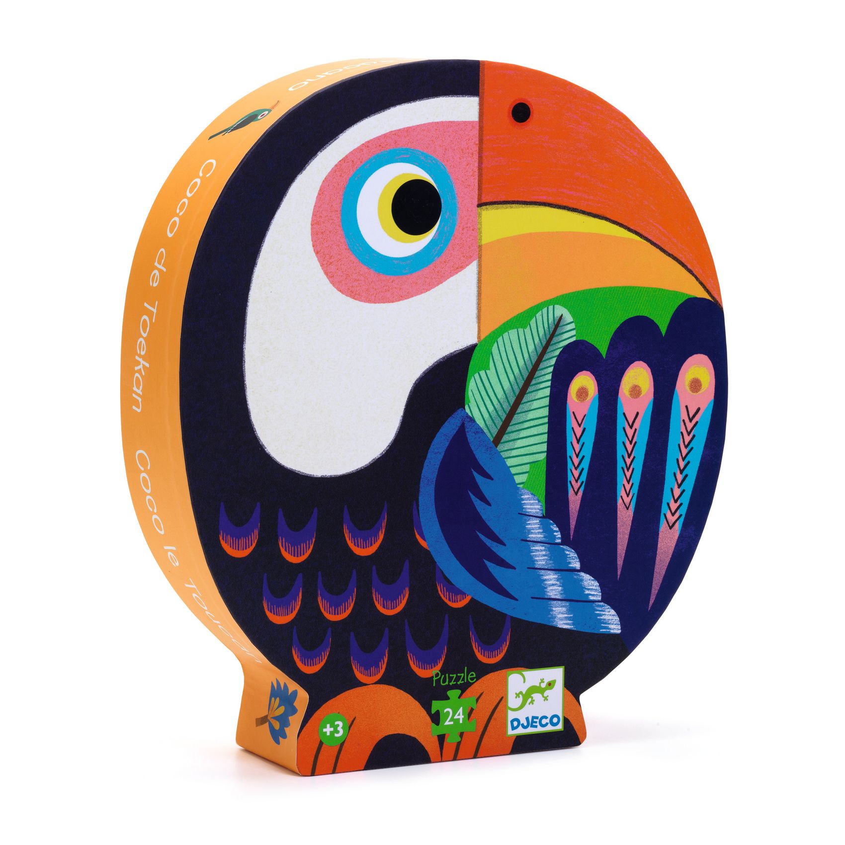 CASSE-TETE 24 XXL COCO LE TOUCAN - 24 PIÈCES - DJECO