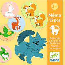 DJECO - MEMO PETITS AMIS - JEUX POUR ENFANTS - DJECO