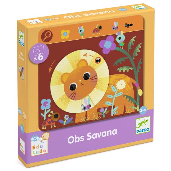 Djeco - Edulodo, Obs Savana - JEUX ÉDUCATIF - DJECO