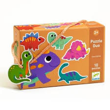 Puzzle duo - Dino - DÉCOUVERTES - DJECO