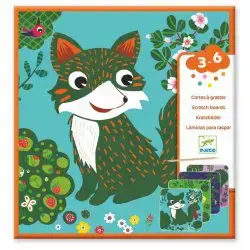 CARTES À GRATTER PETITES BÊTES - DESSIN & COLORIAGE - DJECO