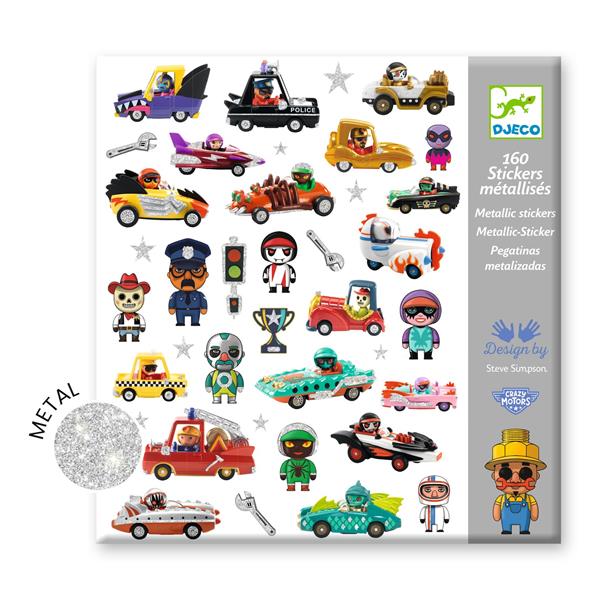 DJECO - autocollants Crazy Motors - MATÉRIEL & ACCESSOIRES - DJECO