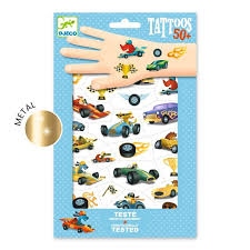 Djeco - Tatouages Bolides - MAQUILLAGE - DJECO