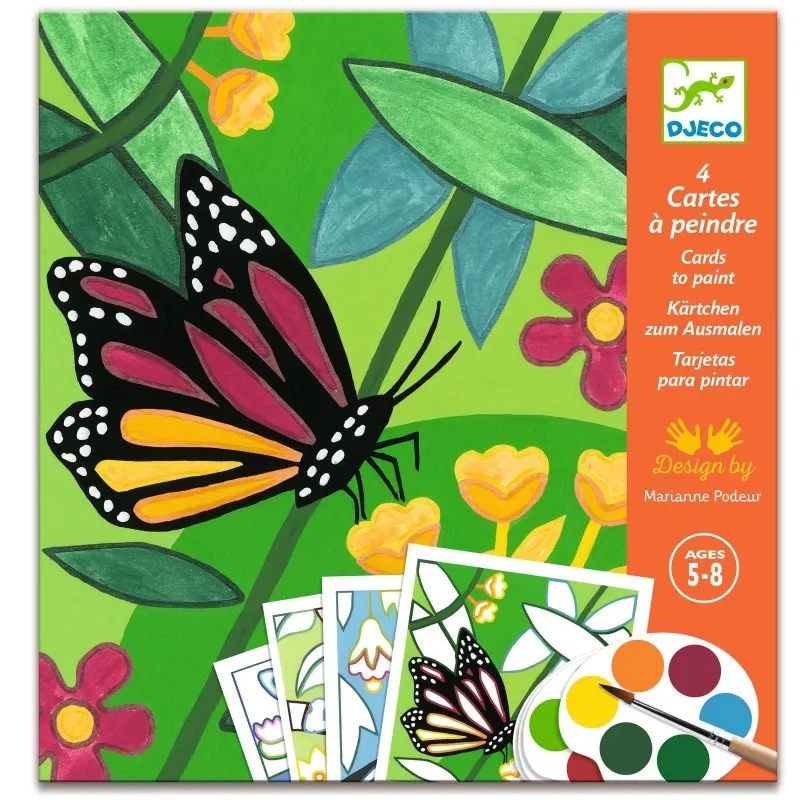 Carte à Peindre / Indonésie - DESSIN & COLORIAGE - DJECO