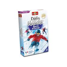 Défi Nature - Sports d'hivers - JEUX DE CARTES & DE VOYAGE - BIOVIVA