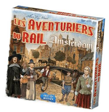 LES AVENTURIERS DU RAIL - AMSTERDAM - JEUX DE STRATEGIE & DE TABLE - DAYS OF WONDER