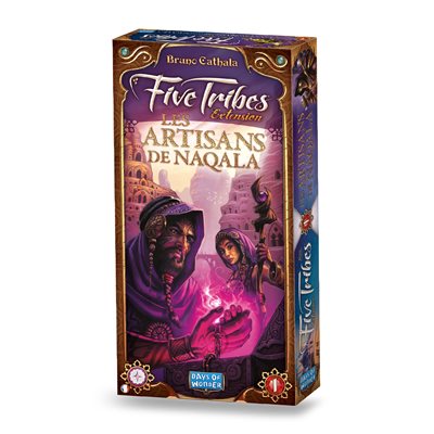 FIVE TRIBES EXT. LES ARTISANS DE NAQALA - JEUX DE STRATEGIE & DE TABLE - DAYS OF WONDER