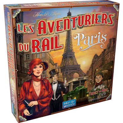 Les aventuriers du rail - Paris - JEUX DE SOCIÉTÉ ET FAMILLE - ASMODEE