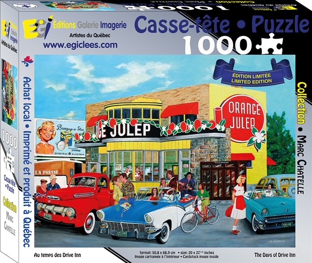 EGL - Au temps des Drive Inn - 1000 PIÈCES - EDITIONS GALERIE L'IMAGERIE