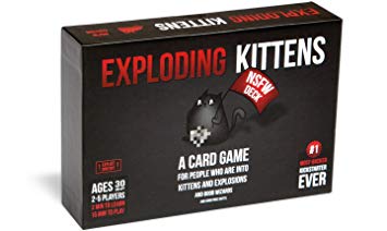 EXPLODING KITTENS ÉDITION NSFW - JEUX DE CARTES & DE VOYAGE - ASMODEE