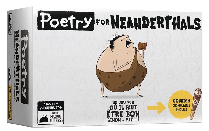Poetry for Neanderthals (FR) - JEUX DE SOCIÉTÉ ET FAMILLE - ASMODEE