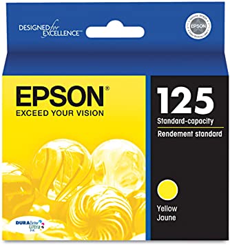 CARTOUCHE EPSON 125 JAUNE - INFORMATIQUE - EPSON