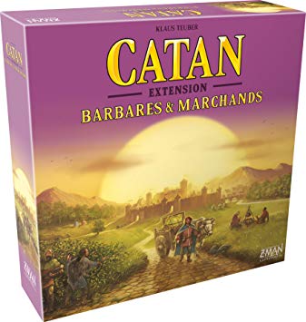 CATAN EXT. BARBARES ET MARCHANDS - JEUX DE STRATEGIE & DE TABLE - KOSMOS