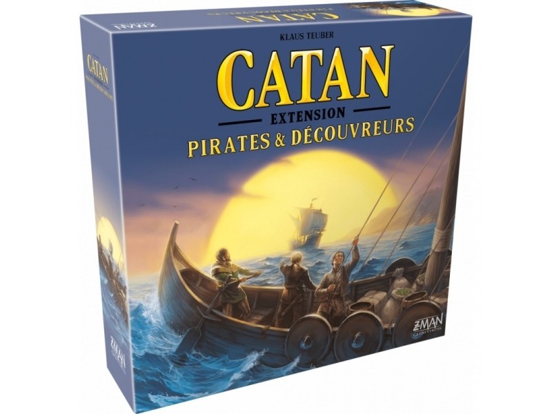 CATAN EXT. PIRATES & DECOUVREURS - JEUX DE STRATEGIE & DE TABLE - ZMAN GAMES