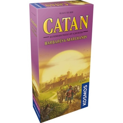 CATAN BARBARES & MARCHANDS 5-6 JOUEURS - JEUX DE STRATEGIE & DE TABLE - KOSMOS