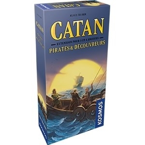 CATAN EXT: PARATES ET DÉCOUVREURS 5-6 - PAPETERIE - KOSMOS