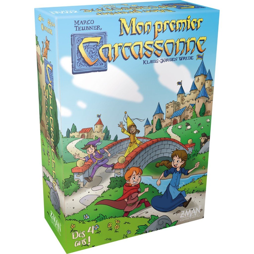 MON PREMIER CARCASSONE NOUVELLE ÉDITION - - ZMAN GAMES