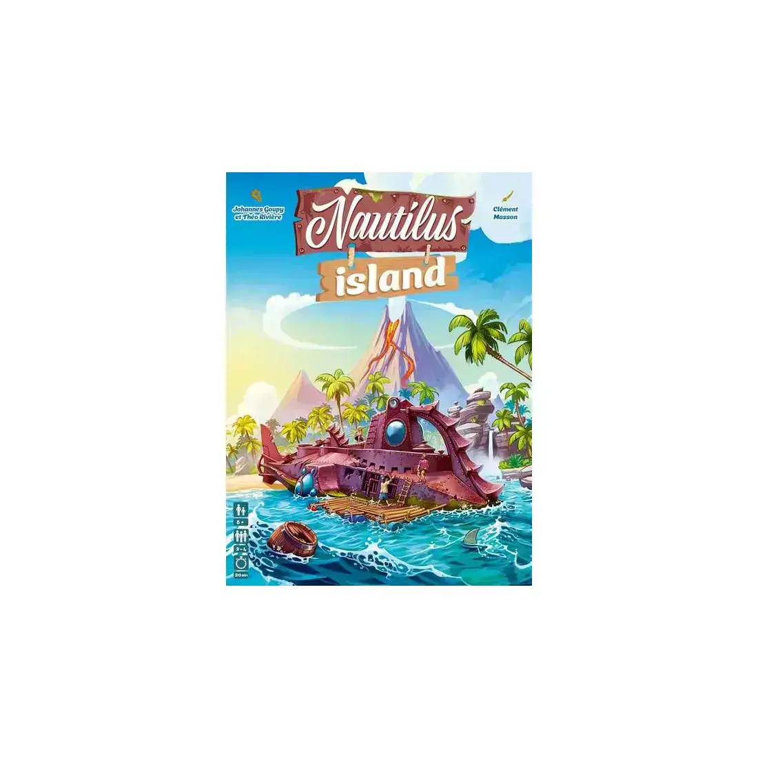 Nautilus Island ( FR ) - JEUX DE SOCIÉTÉ ET FAMILLE - FUNNYFOX