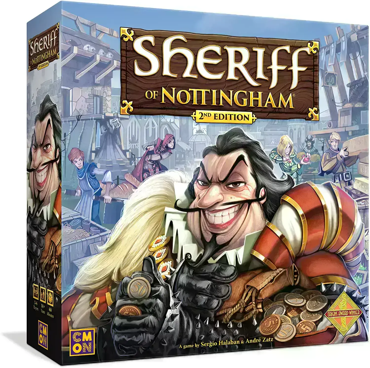 SHERIFF OF NOTTINGHAM (VF) - JEUX DE STRATEGIE & DE TABLE - FUN FORGE ALLSTARS