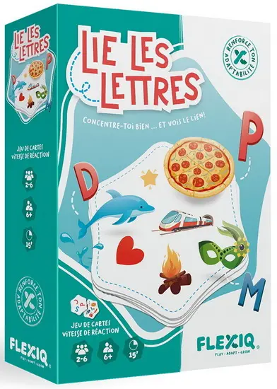 LIE LES LETTRES (VF) - JEUX POUR ENFANTS - FLEXIQ