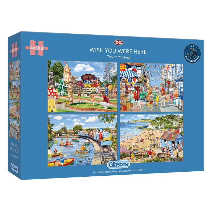 Gibsons - Wish You Where Here, 4 x 500 - 999 PIECES ET MOINS - GIBSONS