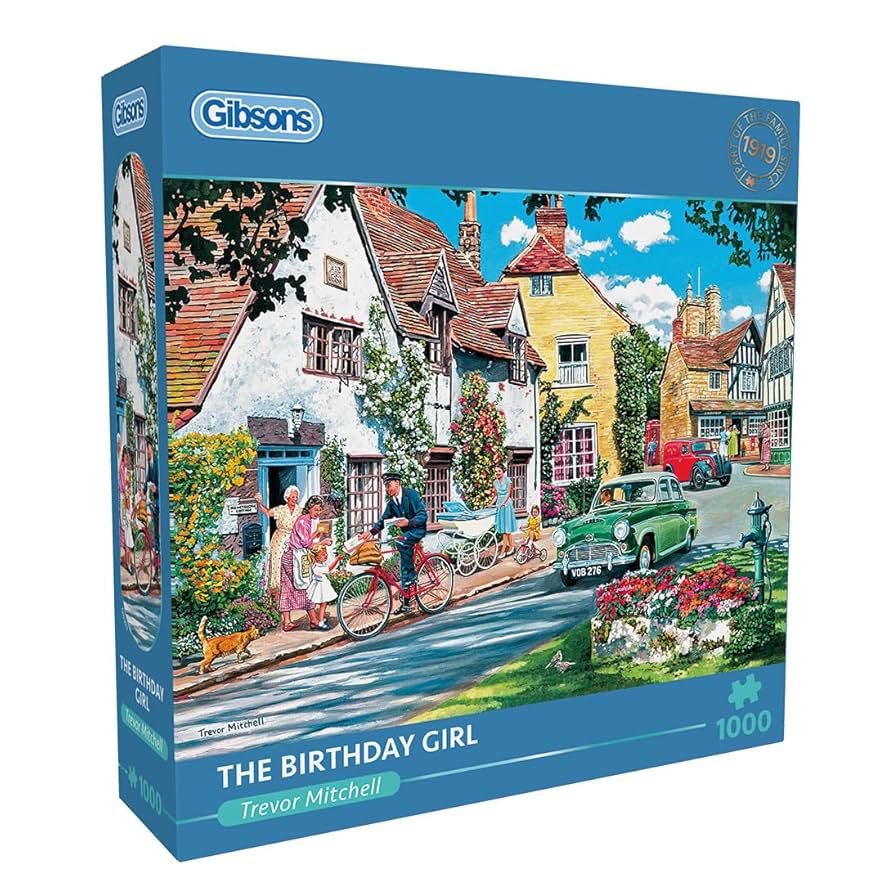Gibsons - The Birthday Girl, 1000 pieces - 1000 PIÈCES - GIBSONS