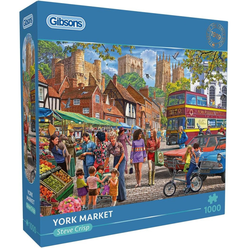Gibsons - York Market, 1000 pieces - 1000 PIÈCES - GIBSONS