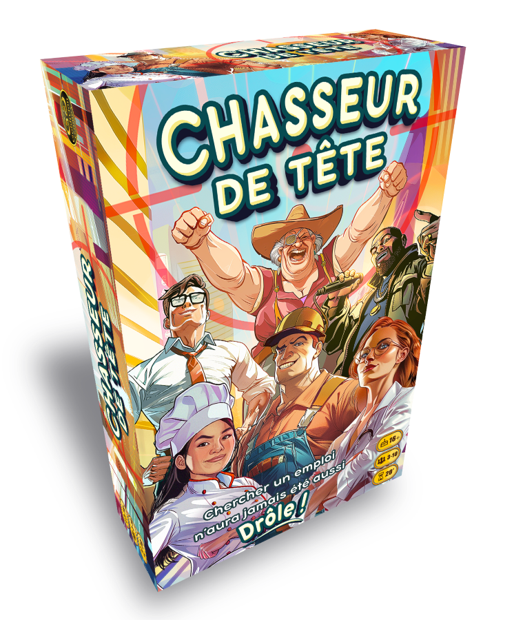 Chasseur de Tete ( VF ) - JEUX DE SOCIÉTÉ ET FAMILLE - GOBLIVION GAMES