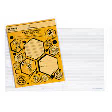 CAHIER INTERLIGNE JAUNE # 12928 - - GEOCAN