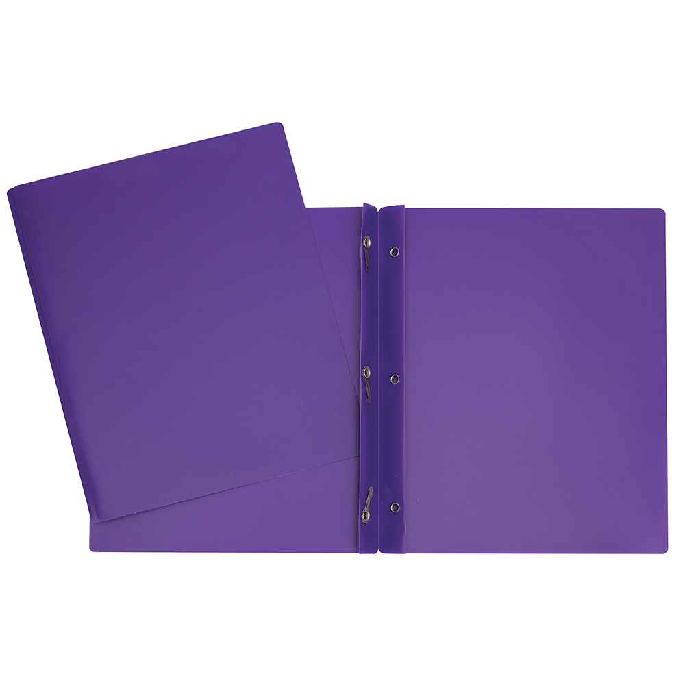 DUO-TANG PLASTIQUE VIOLET - RELIURES & PRESENTATION - GEOCAN