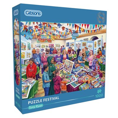 Gibsons - Puzzle festrival, 1000 pièces - 1000 PIÈCES - GIBSONS