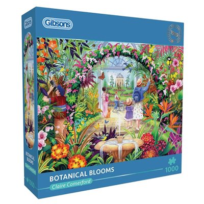 Gibsons - Botanical Blooms, 1000 pièces - 1000 PIÈCES - GIBSONS