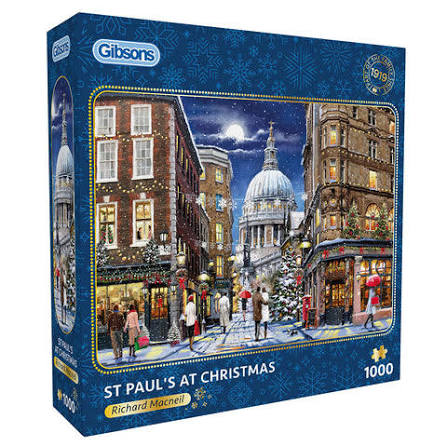 Gibson - St Paul's at Christmas, 1000 pc - 1000 PIÈCES - GIBSONS