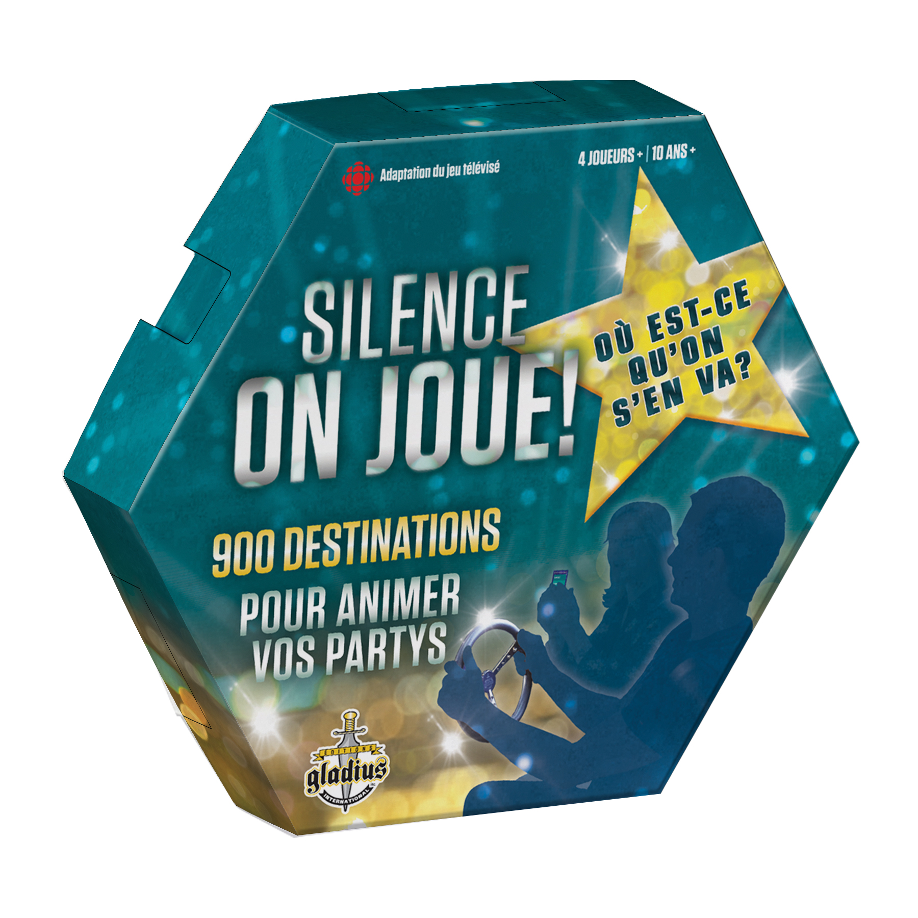 SILENCE ON JOUE! - JEUX DE PARTY & D'AMBIANCE - EDITIONS GLADIUS