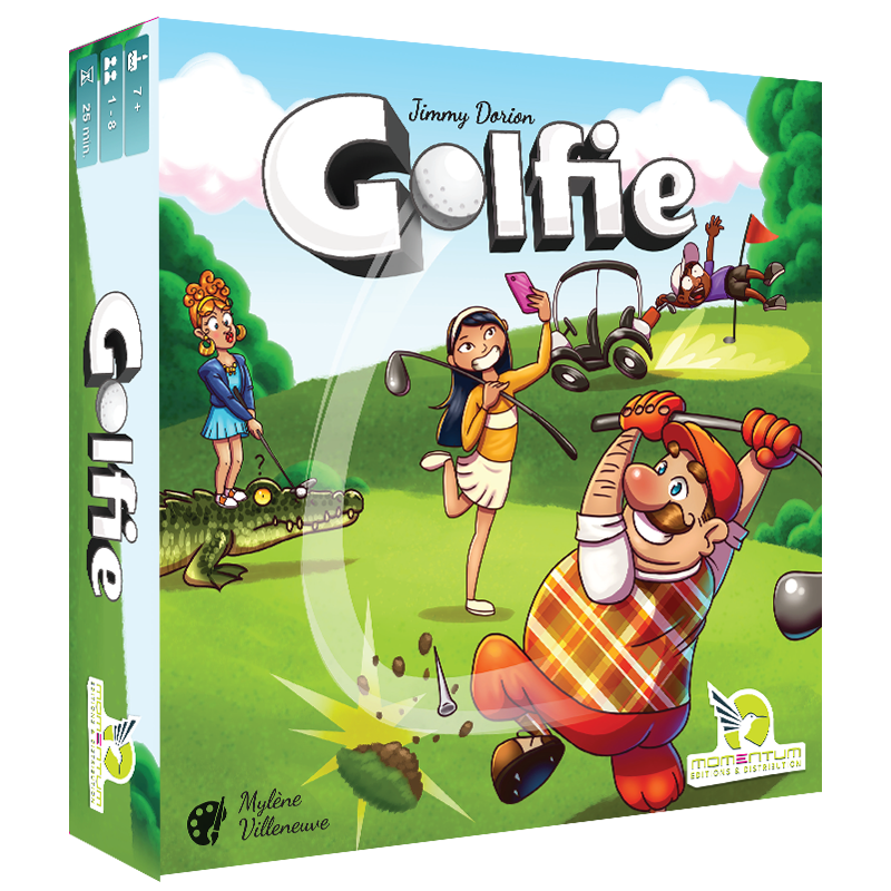 GOLFIE - JEUX DE STRATEGIE & DE TABLE - LES ÉDITIONS MOMENTUM