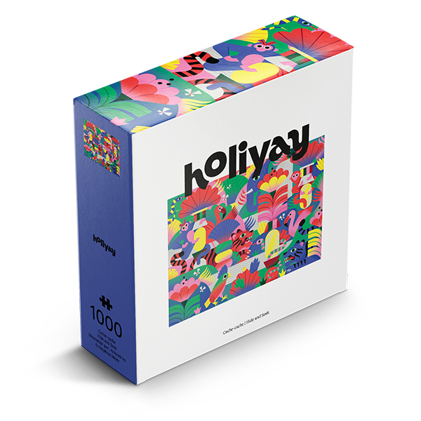Holiyay - Cache-Cache, 1000 pces - 1000 PIÈCES - Holiyay
