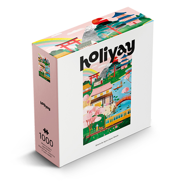 Holiyay - Reverie du Japon, 1000 pces - 1000 PIÈCES - Holiyay