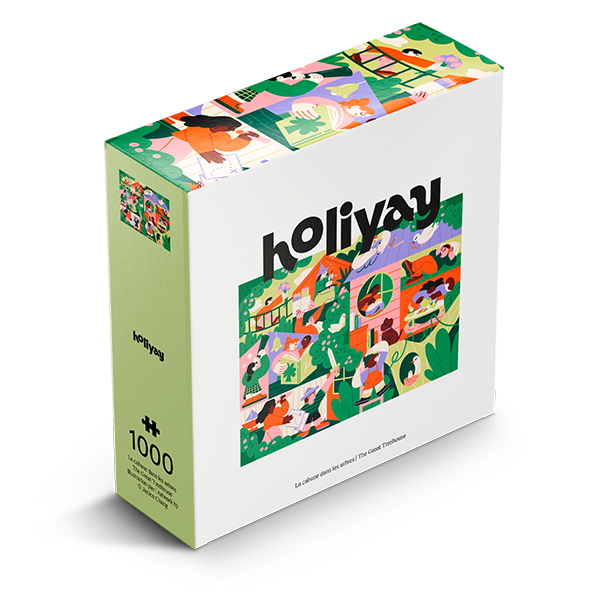 Holiyay - Cabane dans les arbres, 1000 - 1000 PIÈCES - Holiyay