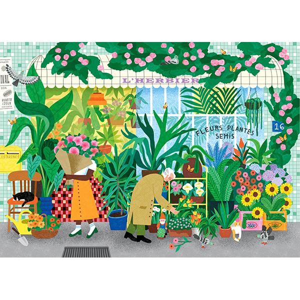 Holiyay - L'herbier, 1000 pieces - 1000 PIÈCES - Holiyay