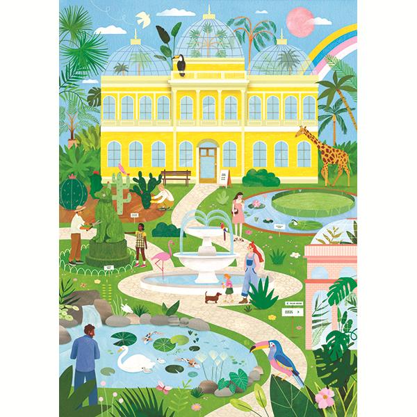 Holiyay - Le Jardin Botanique, 1000 pces - 1000 PIÈCES - Holiyay