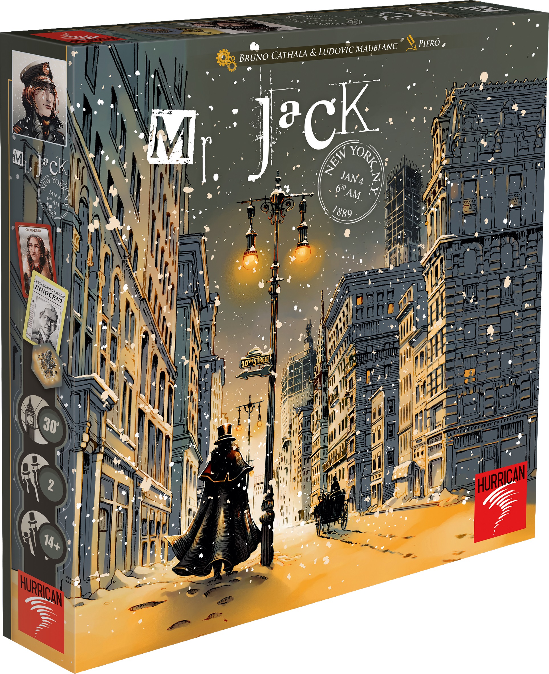 MR JACK NEW YORK SQUARE - JEUX DE STRATEGIE & DE TABLE - HURRICAIN