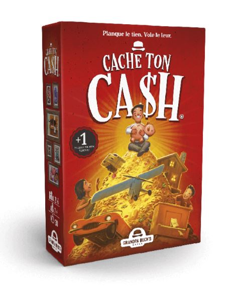 CACHE TON CASH - JEUX DE STRATEGIE & DE TABLE - Grandpa Beck's Games