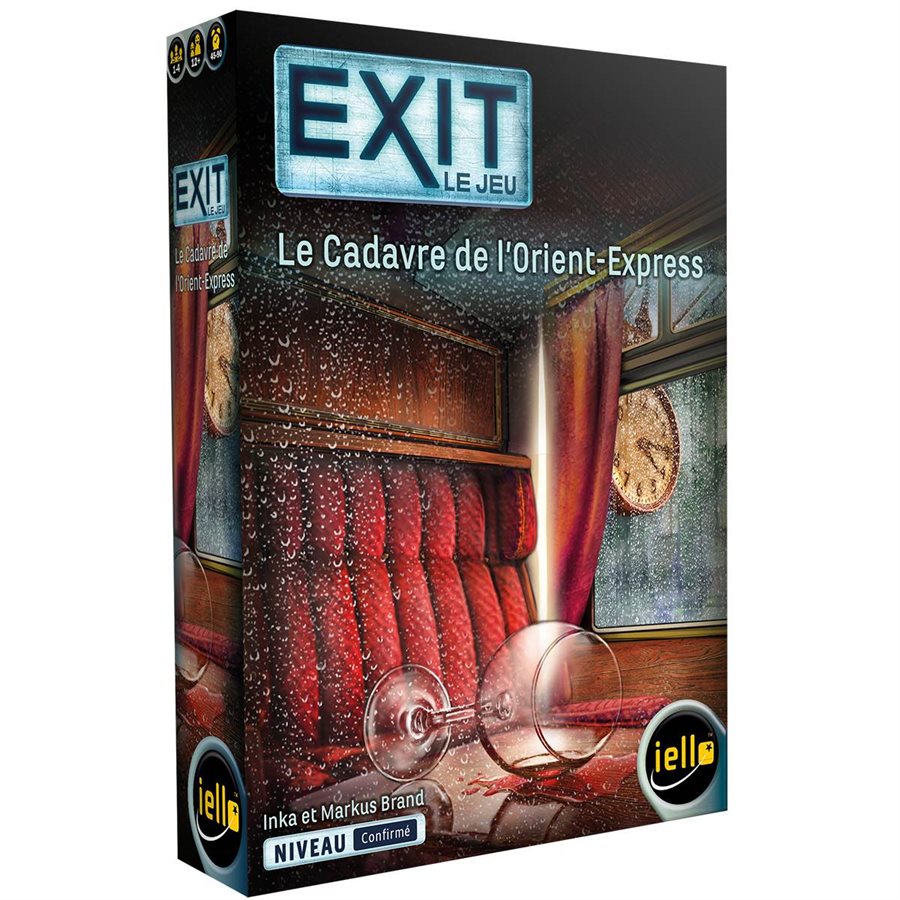 EXIT LE CADAVRE DE L'ORIENT-EXPRESS - JEUX DE PARTY & D'AMBIANCE - IELLO