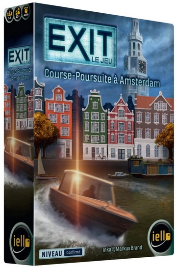 Exit - Course Poursuite à Amsterdam - JEUX DE SOCIÉTÉ ET FAMILLE - IELLO