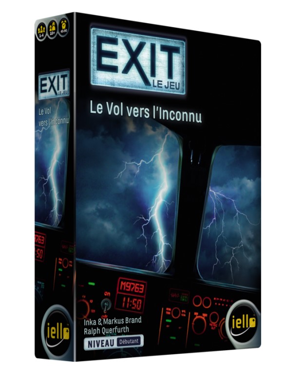 EXIT - LE VOL VERS L'INCONNU - JEUX DE PARTY & D'AMBIANCE - IELLO