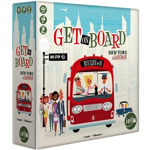 GET ON BOARD NEW YORK & LONDON - JEUX DE STRATEGIE & DE TABLE - IELLO