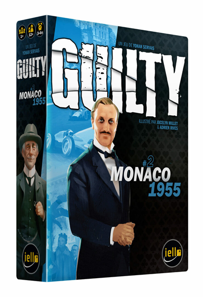 GUILTY - Monaco 1955 ( Fr ) - JEUX DE LOGIQUE & PATIENCE - IELLO