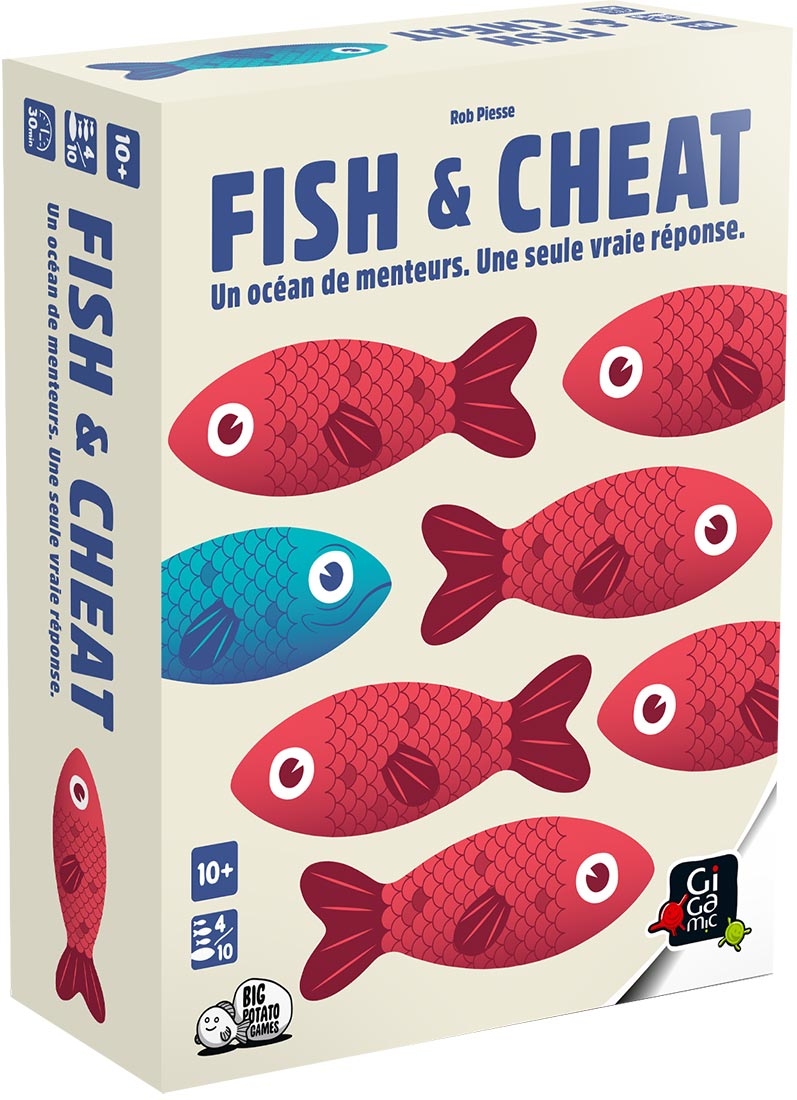 FISH & CHEAT (VF) - JEUX DE STRATEGIE & DE TABLE - GIGAMIC
